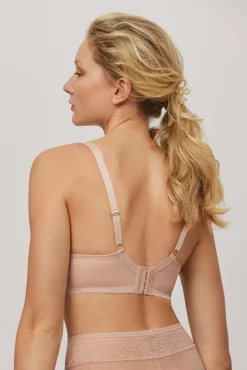 Sujetador con aro con relleno nude<Ysabel Mora Online