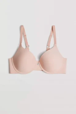 Sujetador con aro con relleno con cierre ancho<Ysabel Mora Clearance