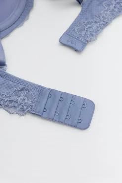 Sujetador con aro con relleno con encaje copas B y C<Ysabel Mora Sale