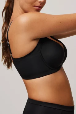 Sujetador con aro con relleno negro<Ysabel Mora Outlet