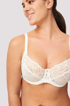 Sujetador con aro sin relleno encaje<Ysabel Mora Best