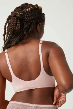 Sujetador con aro sin relleno rosa<Ysabel Mora New