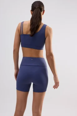 Sujetador deportivo asimétrico sujeción ligera marino<Ysabel Mora Sale