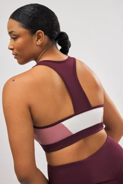 Sujetador deportivo color block con relleno extraíble<Ysabel Mora Sale