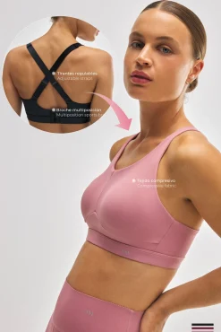 Sujetador deportivo Compressive alto impacto tirantes regulables<Ysabel Mora Sale