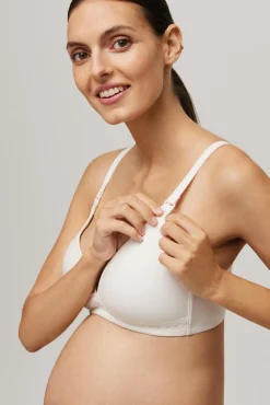 Sujetador lactancia sin aro con relleno marfil<Ysabel Mora Clearance