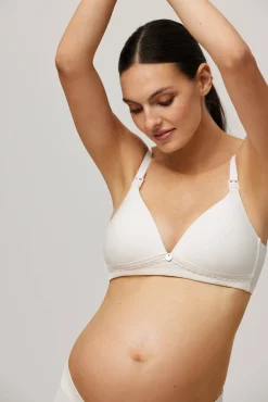 Sujetador lactancia sin aro con relleno marfil<Ysabel Mora Clearance