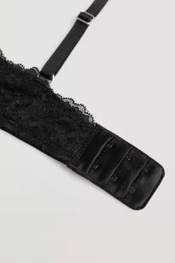 Sujetador push up & braga brasileña lencera negra<Ysabel Mora Best