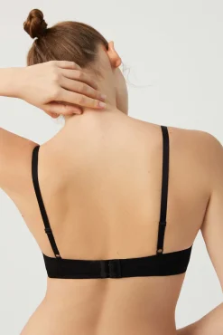 Sujetador push up con aro con relleno negro<Ysabel Mora Best