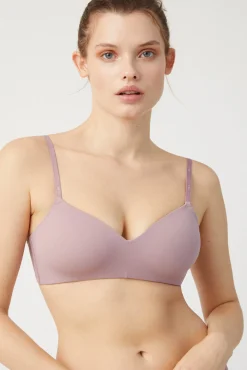 Sujetador sin aro con push-up ligero lila<Ysabel Mora Outlet