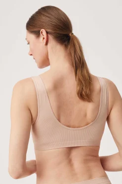 Sujetador sin aro con relleno nude<Ysabel Mora Sale