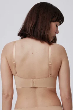 Sujetador sin aro con relleno nude<Ysabel Mora