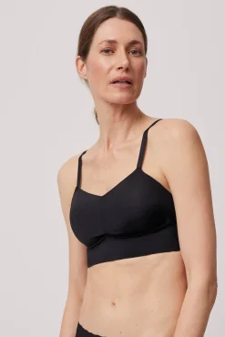 Sujetador sin aro con relleno negro<Ysabel Mora Clearance