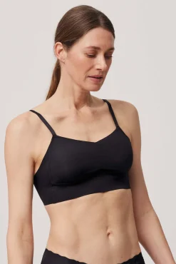 Sujetador sin aro con relleno negro<Ysabel Mora Clearance