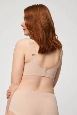 Sujetador sin aro con tirantes anchos y push-up ligero<Ysabel Mora Hot