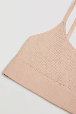 Sujetador sin aro sin relleno nude<Ysabel Mora New