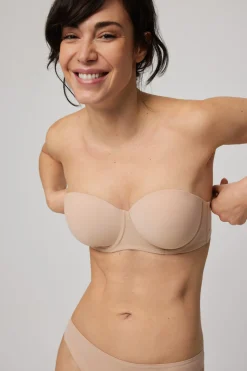 Sujetador sin tirantes multiposición copas B y C<Ysabel Mora Sale