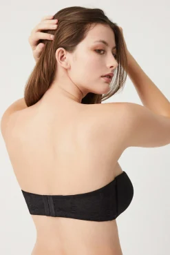 Sujetador sin tirantes-multiposición negro<Ysabel Mora Clearance