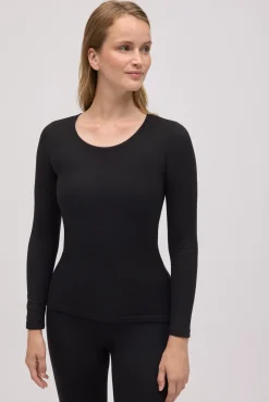 SUPER TÉRMICO Camiseta afelpada cuello redondo<Ysabel Mora