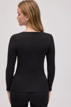 SUPER TÉRMICO Camiseta afelpada cuello redondo<Ysabel Mora