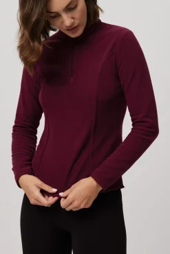 SUPER TÉRMICO Forro polar media cremallera mujer<Ysabel Mora