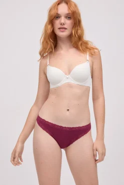 Tanga algodón detalles encaje<Ysabel Mora New