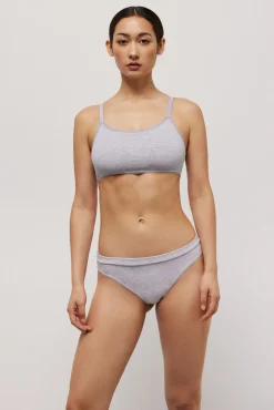 Tanga algodón orgánico gris<Ysabel Mora Discount