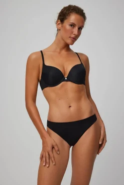 Tanga básico algodón negro<Ysabel Mora Hot