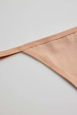 Tanga de hilo algodón nude<Ysabel Mora Outlet