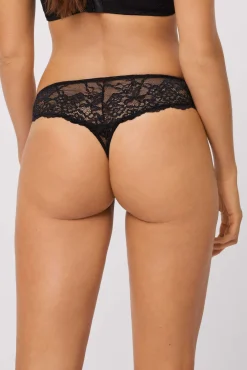 Tanga encaje negro<Ysabel Mora Sale