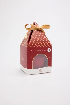 Tanga encaje y plumeti rojo<Ysabel Mora Sale