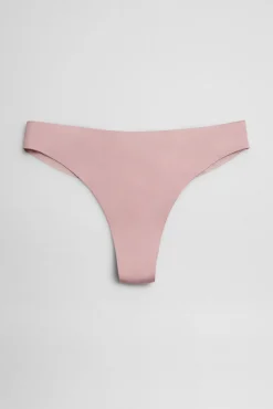 Tanga invisible con encaje rosa<Ysabel Mora Discount