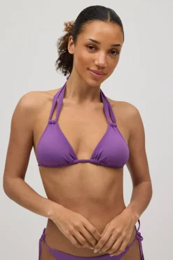 Top bikini triángulo micropiqué copa B<Ysabel Mora Online
