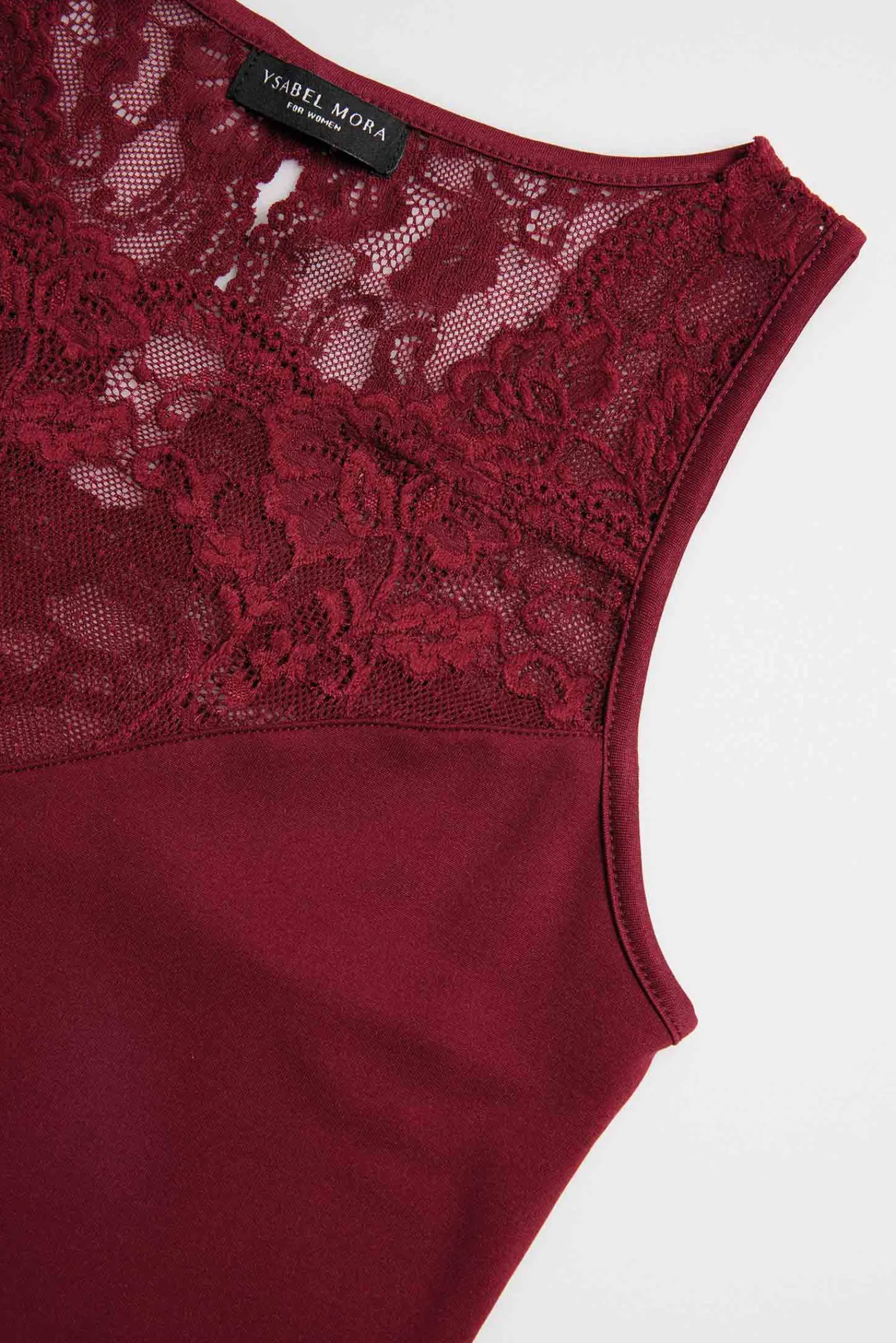 TÉRMICO Camiseta encaje sin mangas<Ysabel Mora Clearance