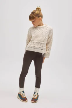 TÉRMICO Leggings afelpados niña efecto piel<Ysabel Mora Sale