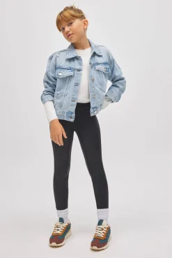 TÉRMICO Leggings afelpados niña efecto piel<Ysabel Mora New