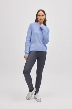 TÉRMICO Leggings afelpados efecto vaquero skinny marino<Ysabel Mora Online