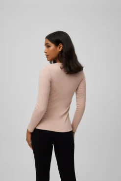 TÉRMICO LIGERO Camiseta algodón manga larga cuello redondo<Ysabel Mora Outlet