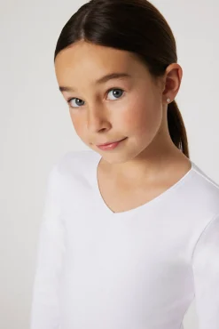 TÉRMICO LIGERO Camiseta algodón infantil manga larga<Ysabel Mora Sale