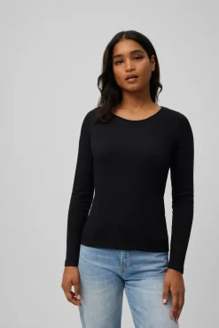 TÉRMICO LIGERO Camiseta algodón manga larga cuello redondo<Ysabel Mora Best