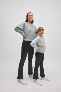 TÉRMICO Pantalón afelpado niña efecto piel flare<Ysabel Mora Hot