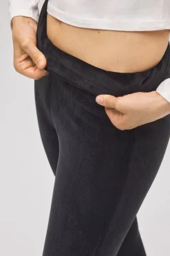 ULTRA TÉRMICO Leggings efecto pana afelpado polar negro<Ysabel Mora Hot