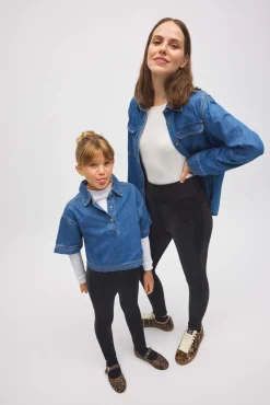 ULTRA TÉRMICO Leggings efecto pana afelpado polar negro<Ysabel Mora Hot