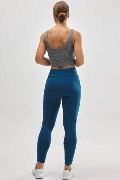 ULTRA TÉRMICO Leggings estilo deportivo afelpado polar azul<Ysabel Mora Online