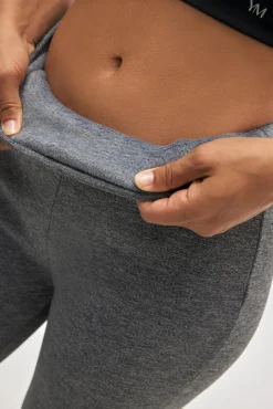 ULTRA TÉRMICO Leggings flare estilo deportivo afelpado polar gris<Ysabel Mora Outlet