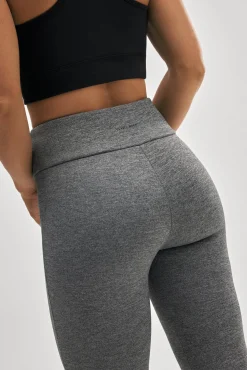 ULTRA TÉRMICO Leggings flare estilo deportivo afelpado polar gris<Ysabel Mora Outlet