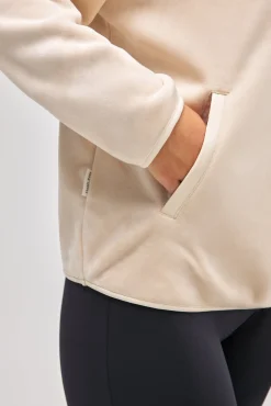 ULTRA TÉRMICO Sudadera deportiva afelpada polar beige<Ysabel Mora