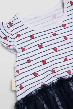 Vestido body bebé tirantes falda de tul<Ysabel Mora Hot