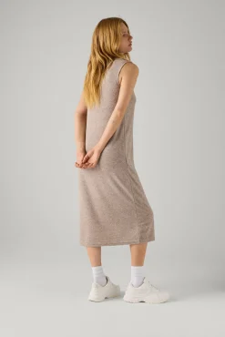 Vestido largo liso sin mangas<Ysabel Mora