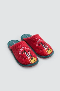 Zapatillas casa mujer Navidad I'm not a Santa<Ysabel Mora Best